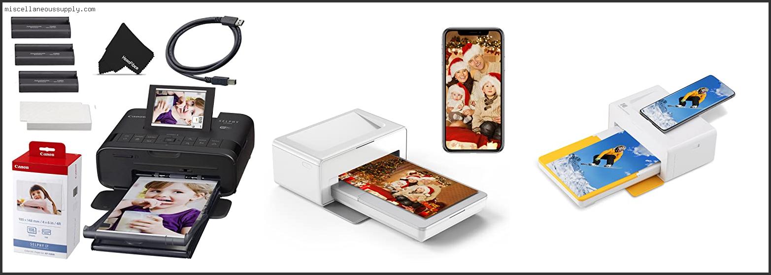 Best 4x6 Photo Printer For Iphone