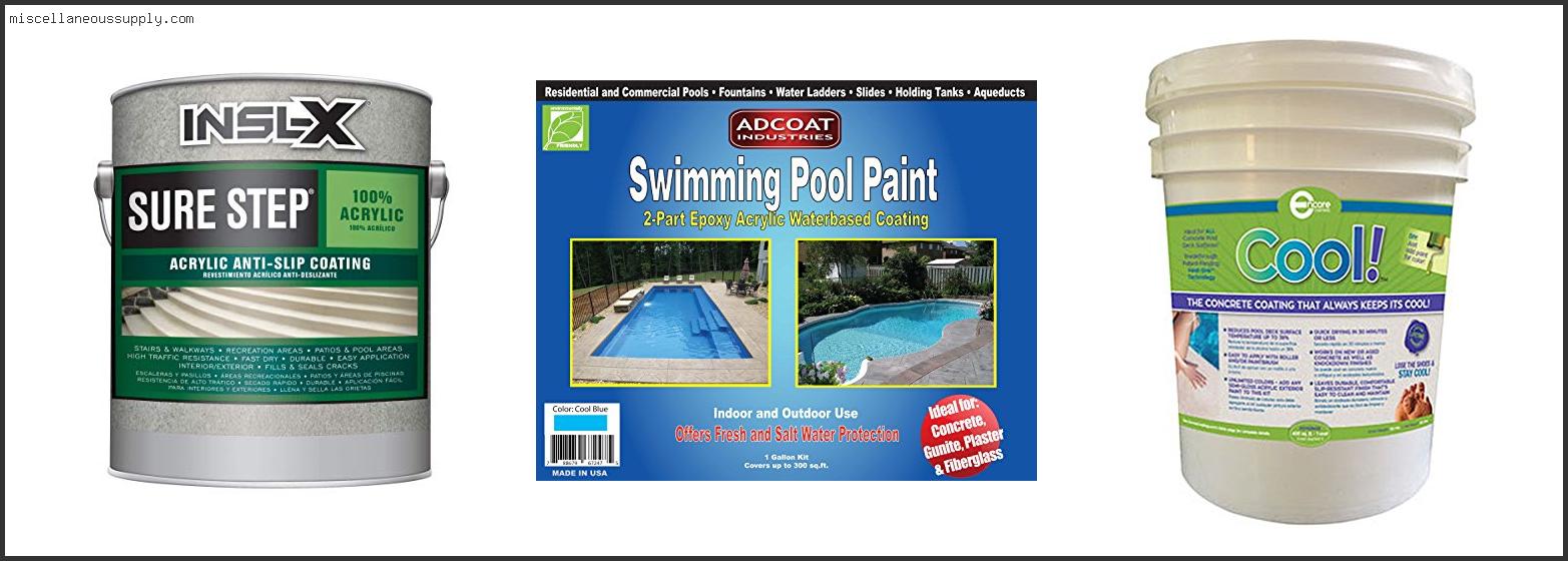 Best Acrylic Swimming Pool Paint