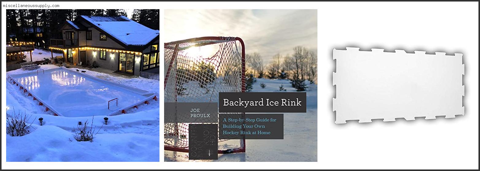 Best Backyard Ice Rink Kit