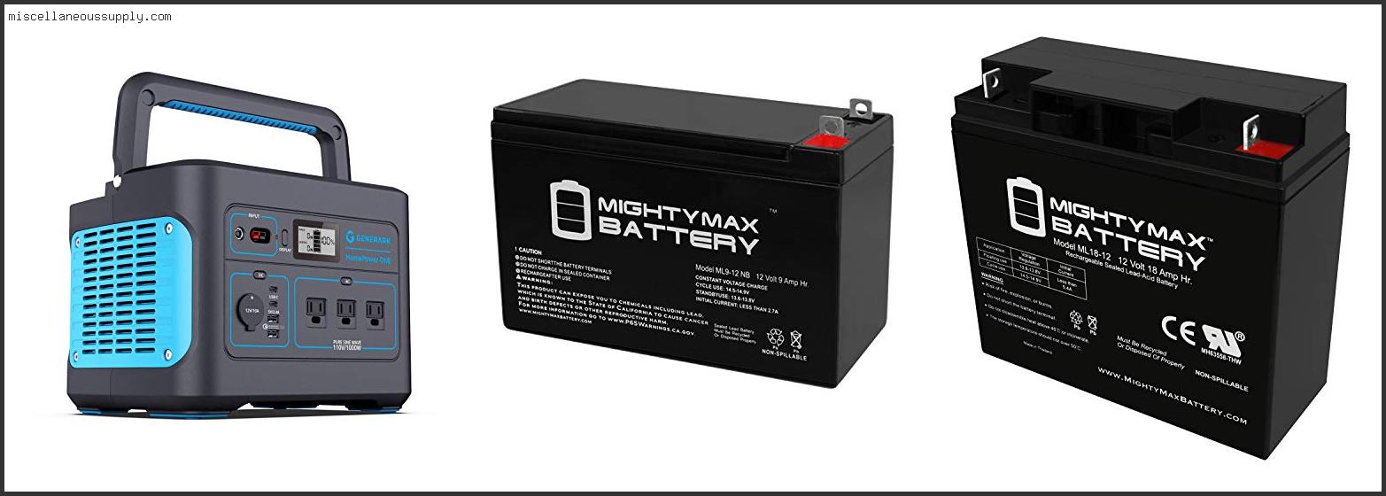 Best Battery For Generac Generator