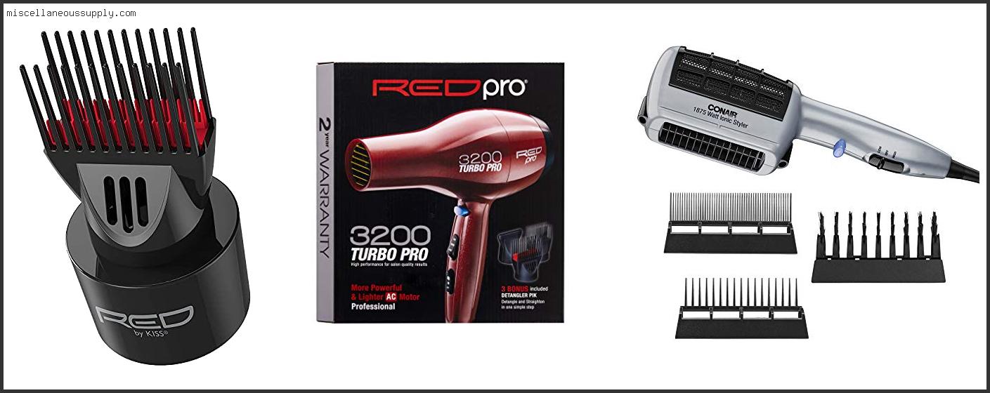 Best Blow Dryer With Comb Attachment