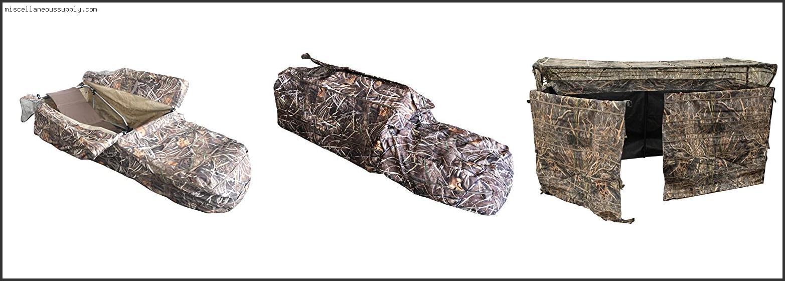 Best Boat Blinds For Duck Hunting