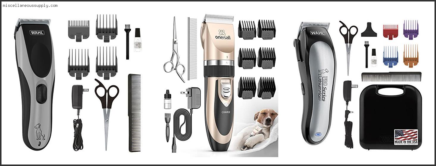 Best Clippers For Matted Poodle
