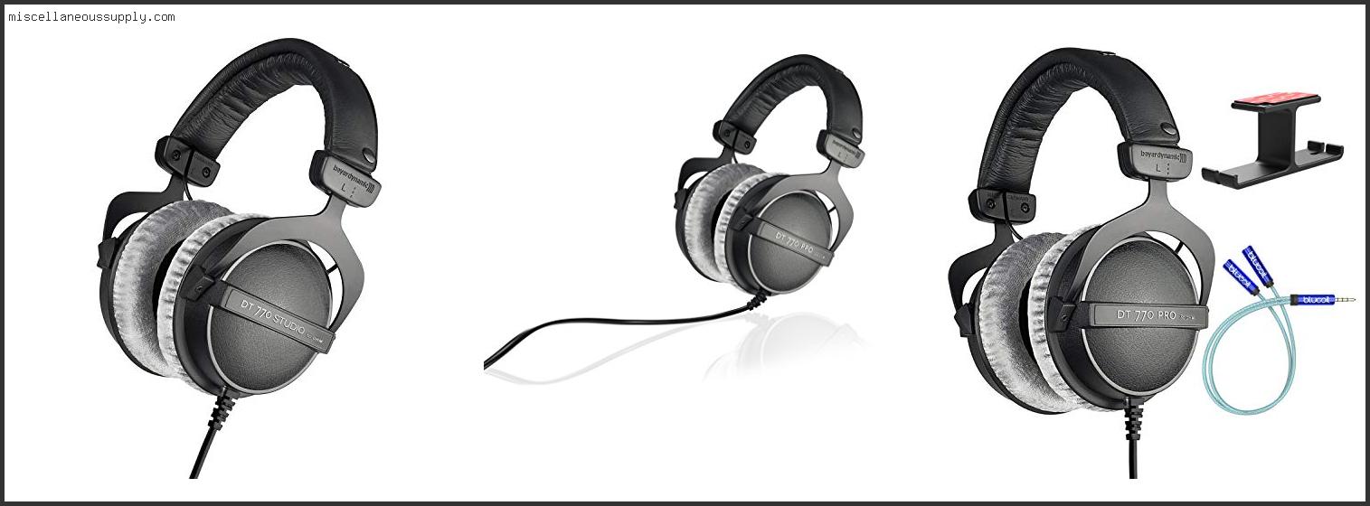Best Closed Back Headphones For Mixing