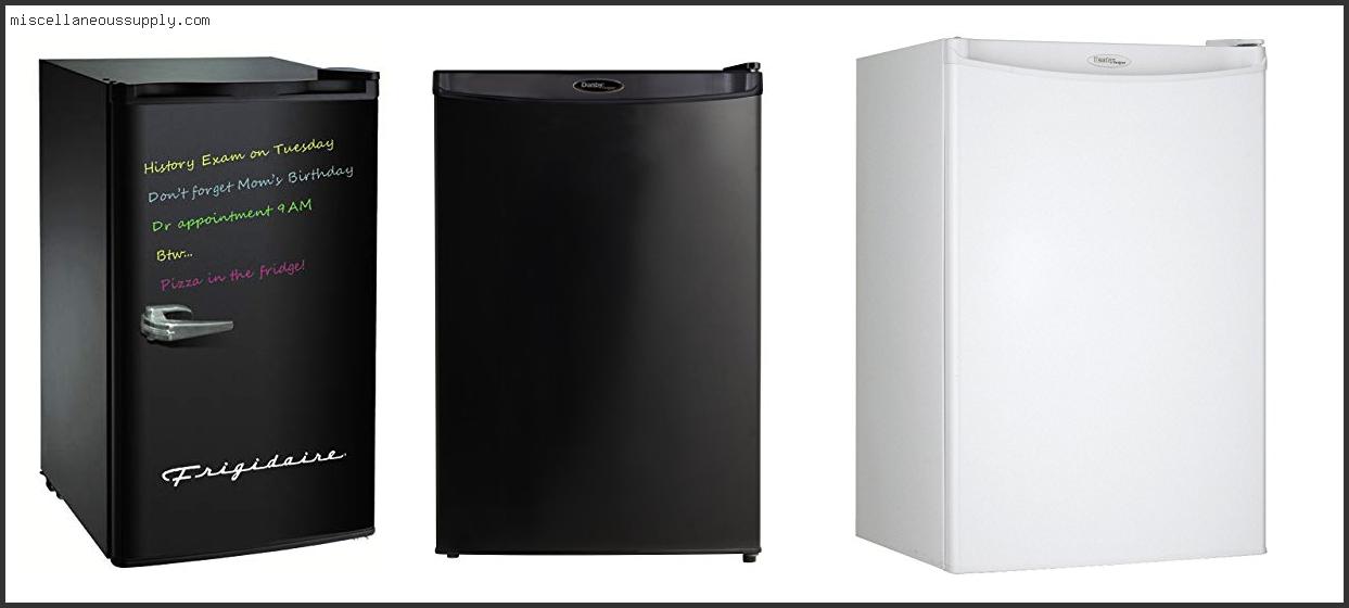 Best Compact Refrigerator No Freezer