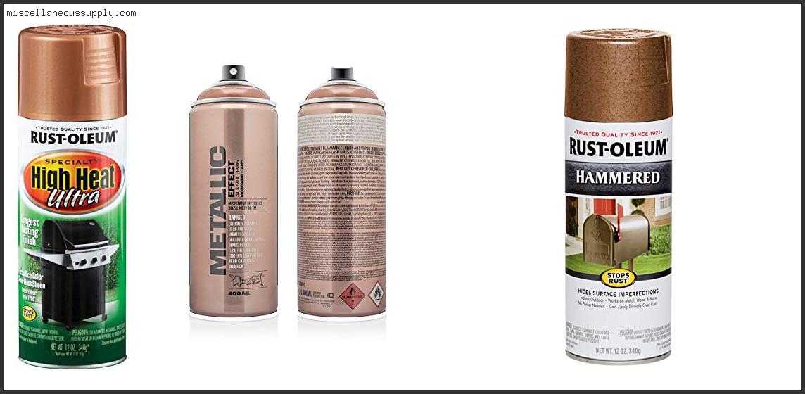 Best Copper Spray Paint For Metal