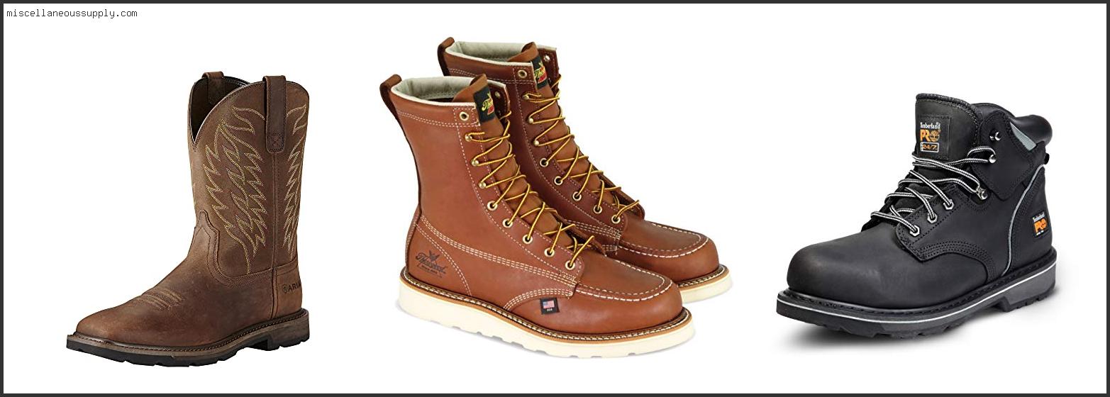 Top 10 Best Custom Made Work Boots In [2021] - Miscellaneous Supply