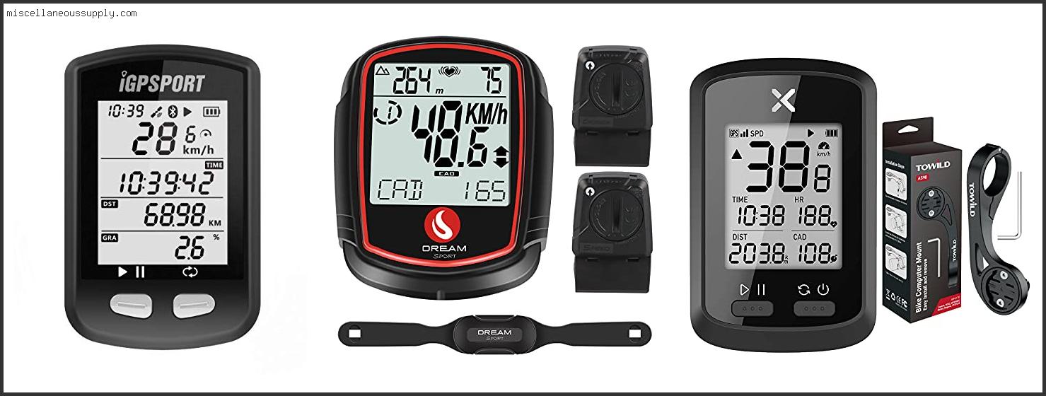Best Cycling Computer With Cadence And Heart Rate