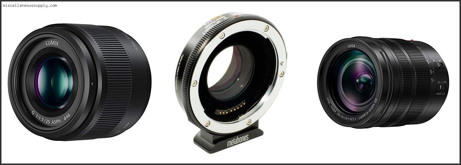Best Gh5 Lenses