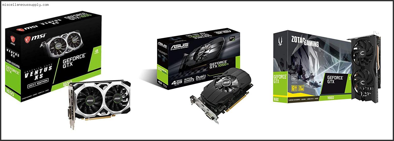 Best Graphics Card For I3 4170