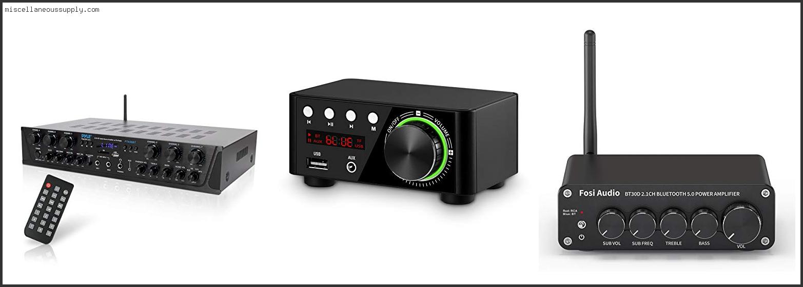 Best 5 Channel Amp Home