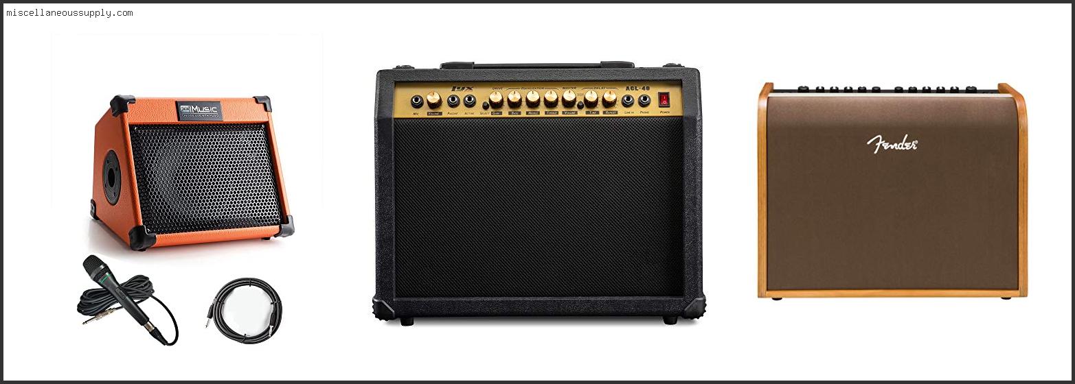Best Acoustic Amp With Mic Input