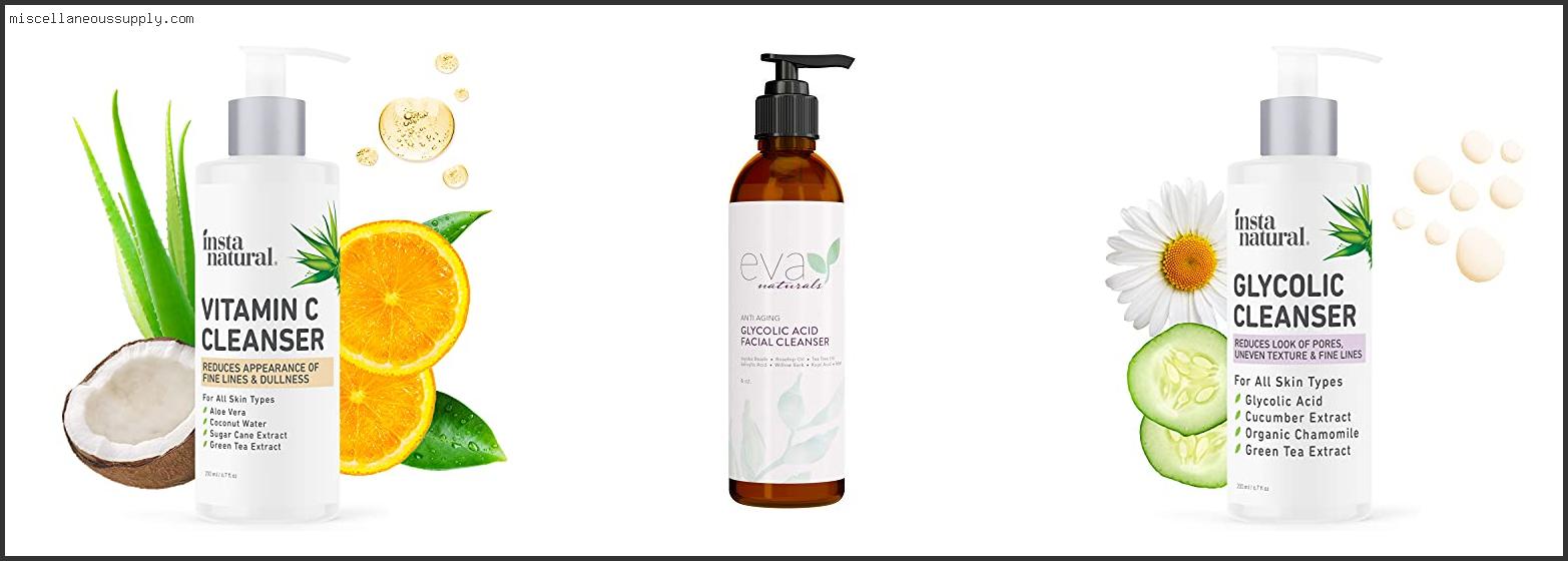 Best All Natural Facial Cleanser