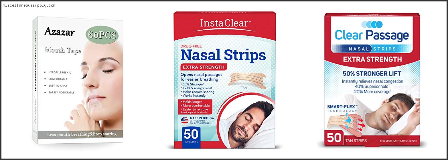 Best Anti Snoring Strips