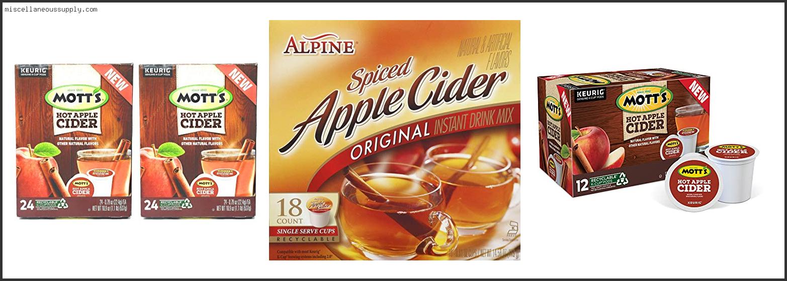 Best Apple Cider K Cups