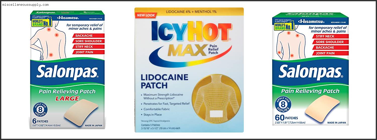 Best Back Pain Relieving Patch