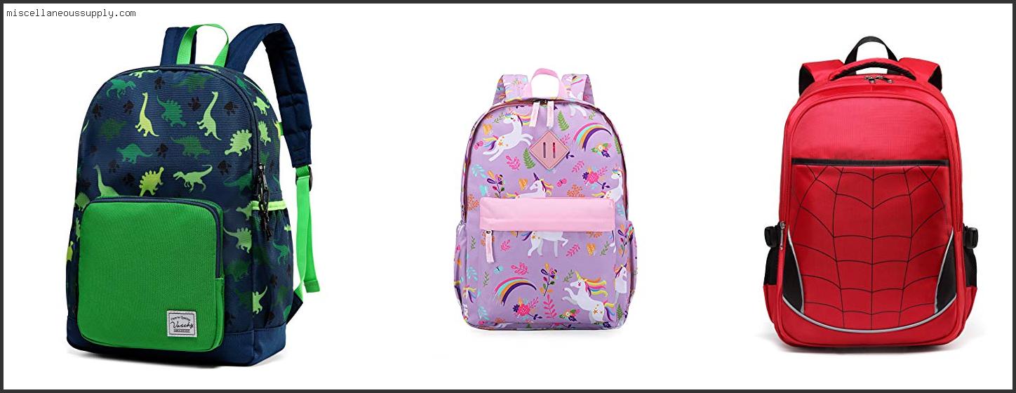 Best Backpack For Kindergarten