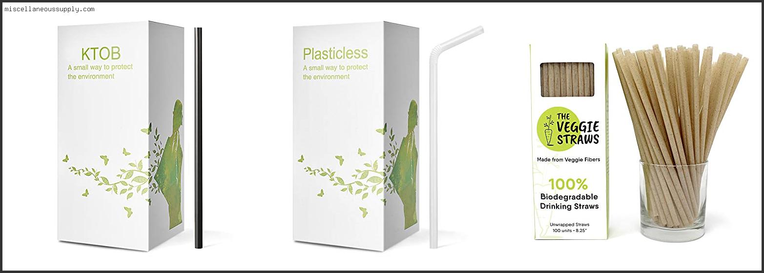 Best Biodegradable Straws