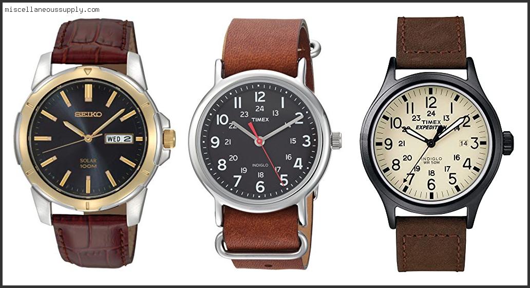 Best Brown Leather Strap Watches