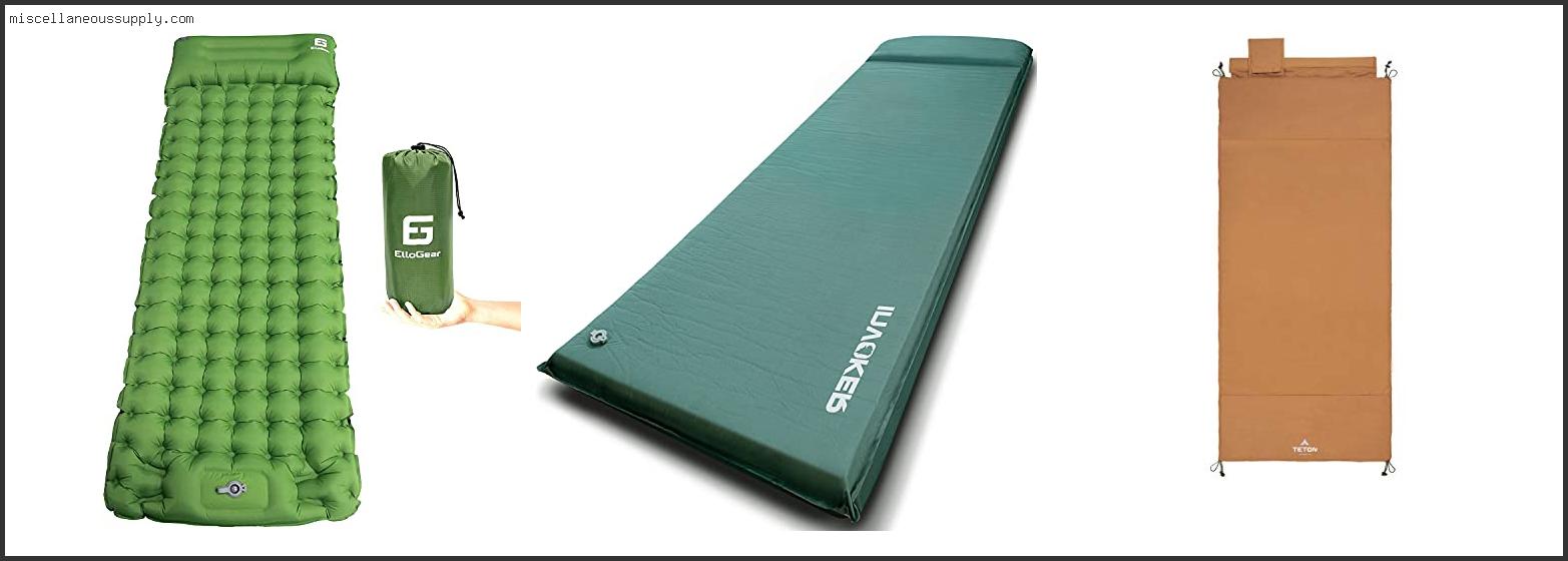 Best Budget Self Inflating Camping Mat