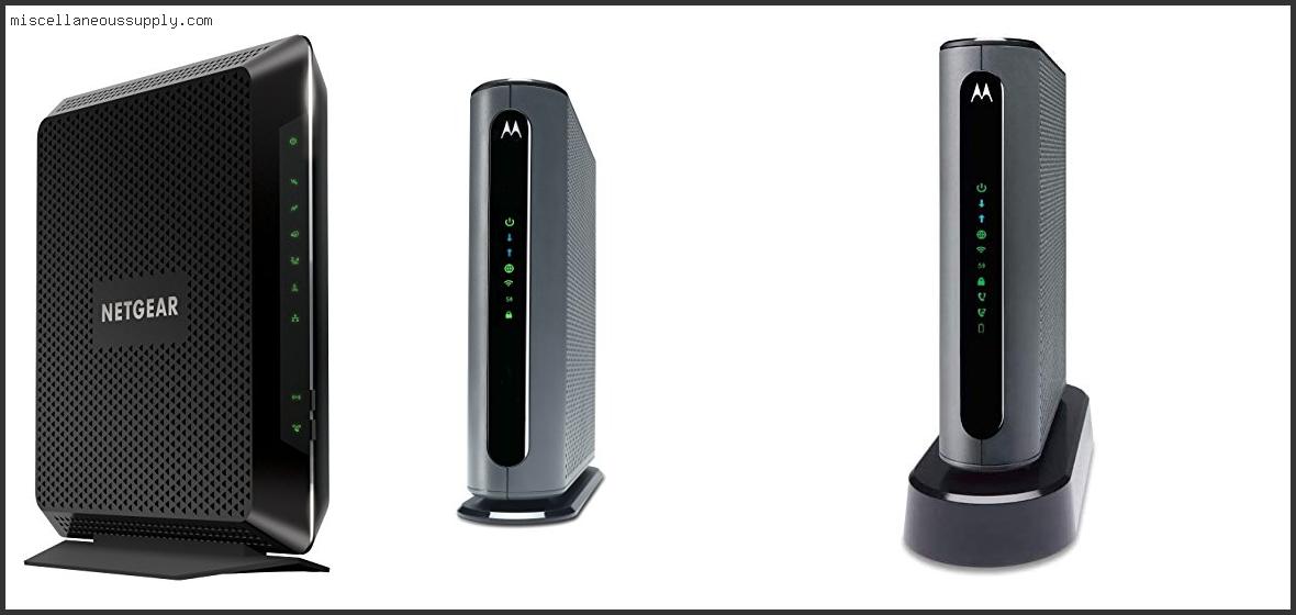 Best Cable Modem Router For Comcast