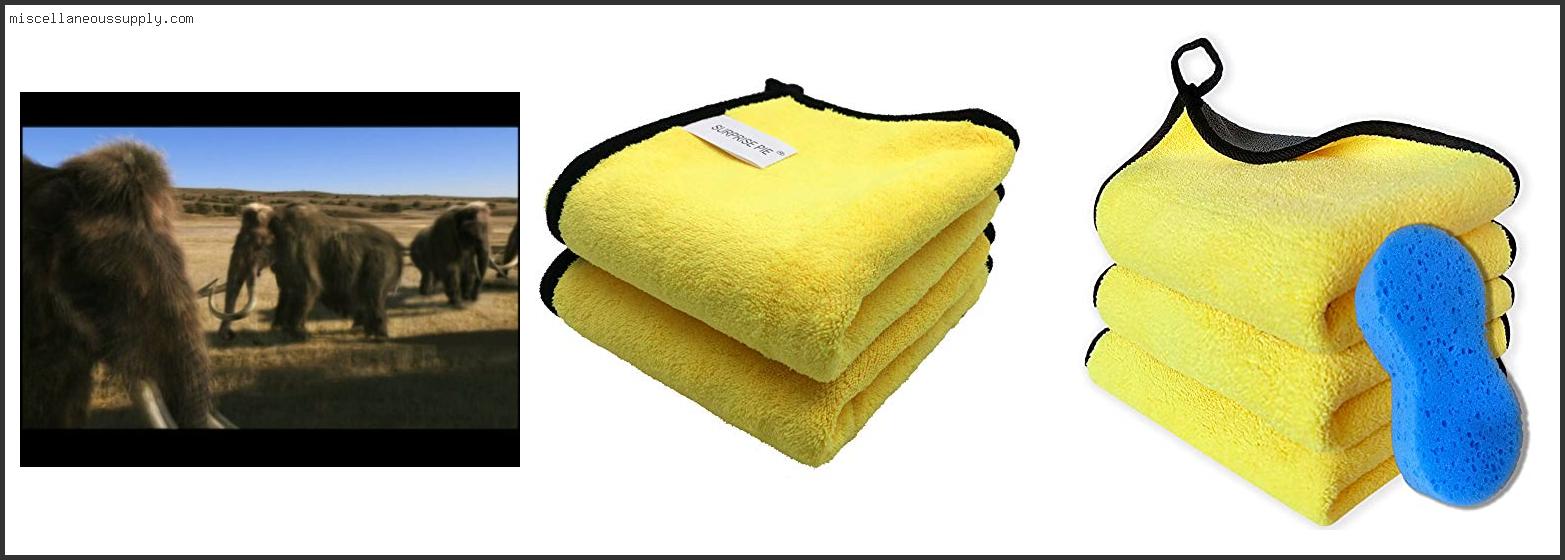 Best Car Drying Towel Detailing World