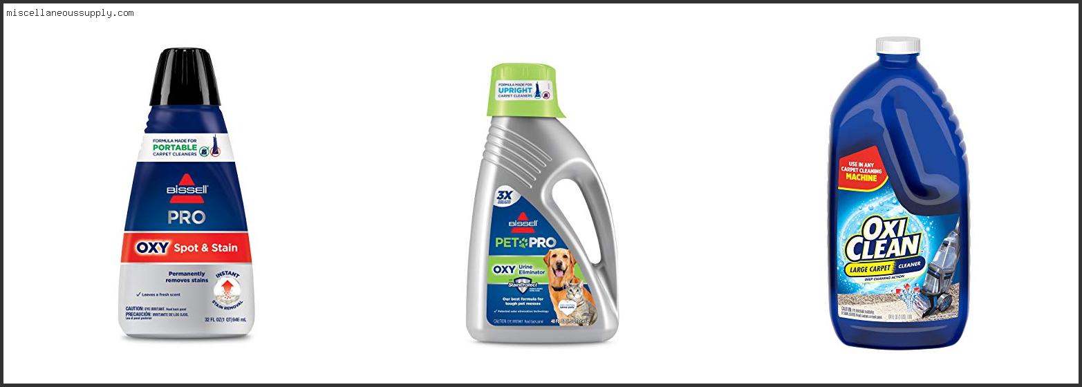 Best Carpet Cleaning Solution For Stains