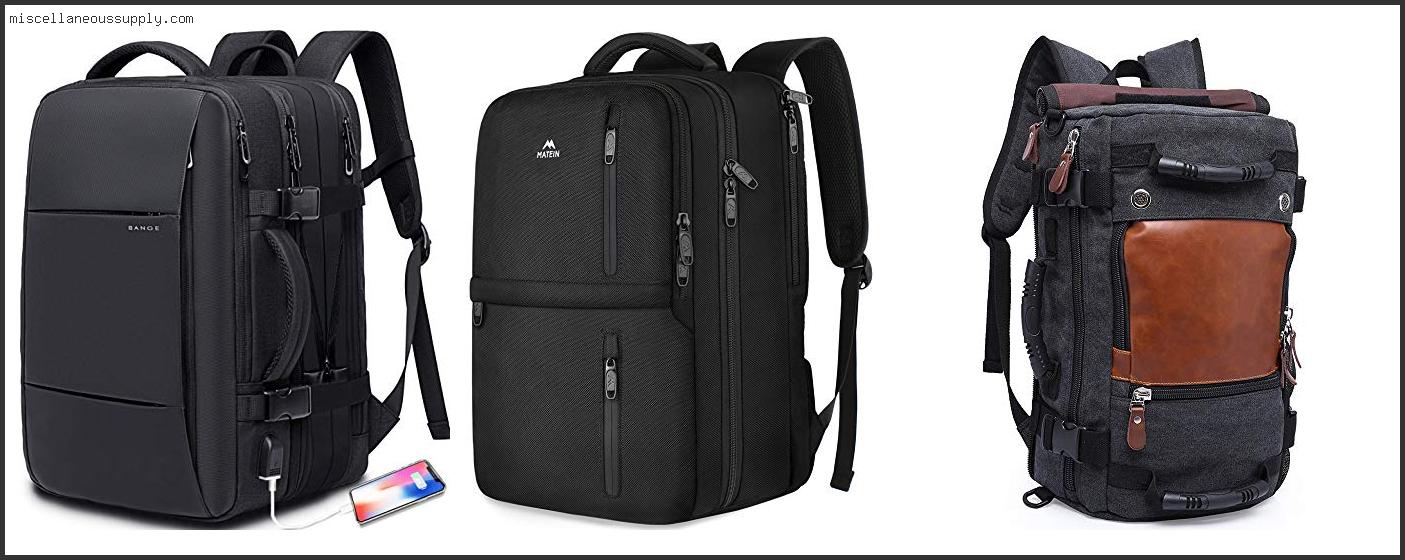 Best Carry On Backpack For Air Travel