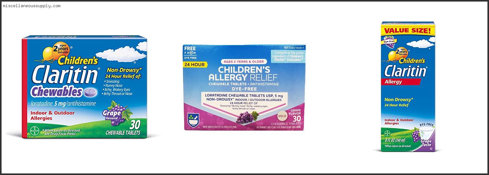 Best Children's Allergy Medication