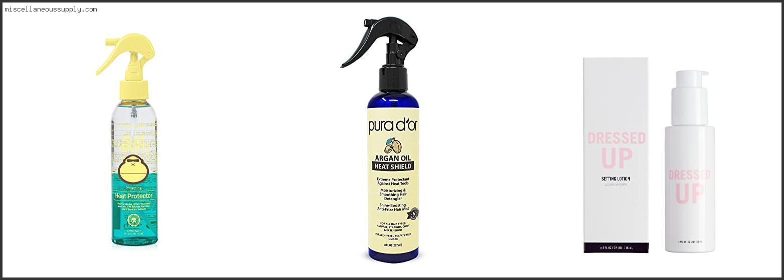 Best Clean Heat Protectant For Hair