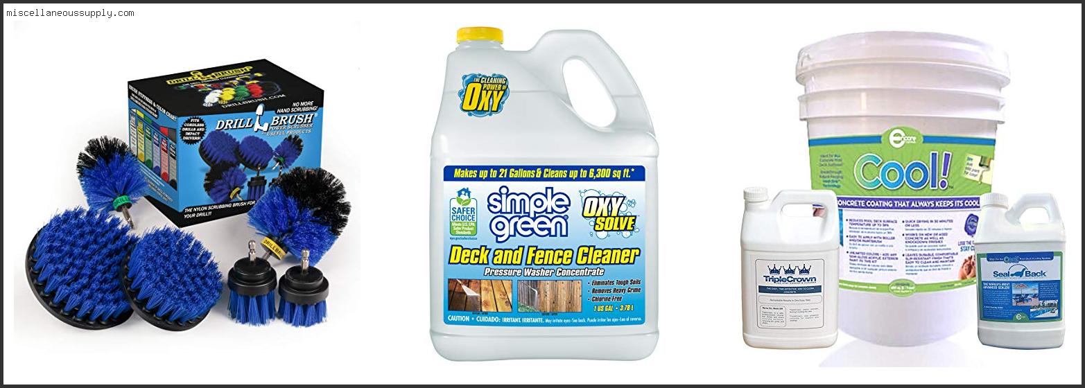 Best Cleaner For Pool Deck
