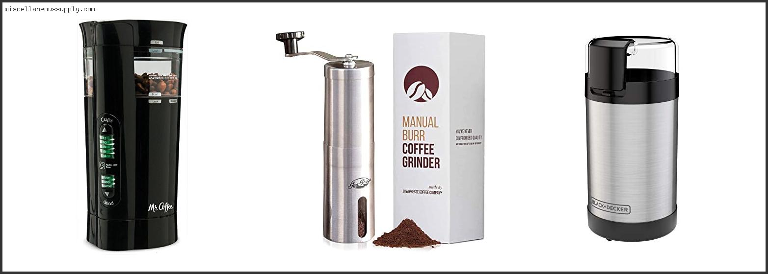 Best Coffee Grinder For One Cup