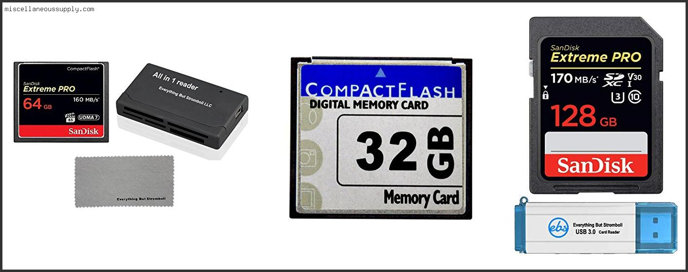 Best Compact Flash Card For Canon 5d Mark Iii