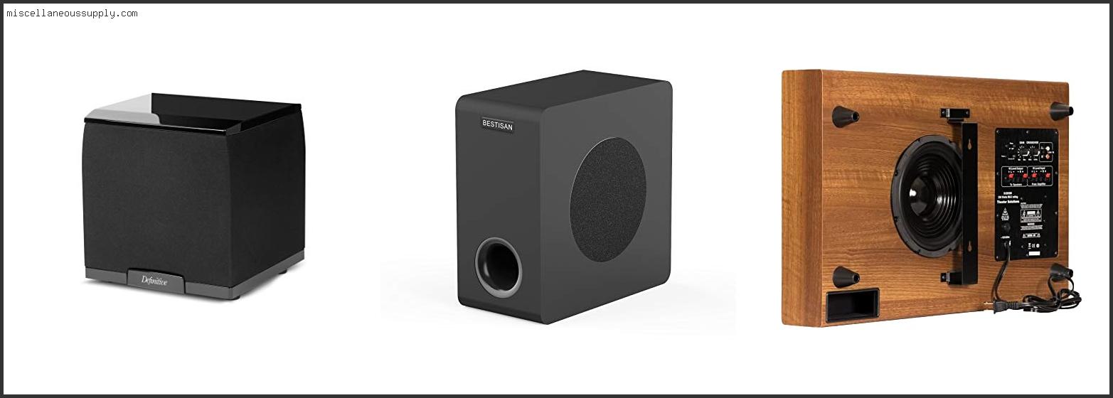 Best Compact Home Subwoofer