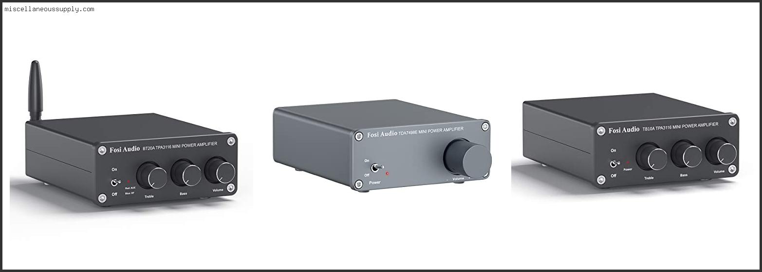 Best Compact Stereo Amplifier