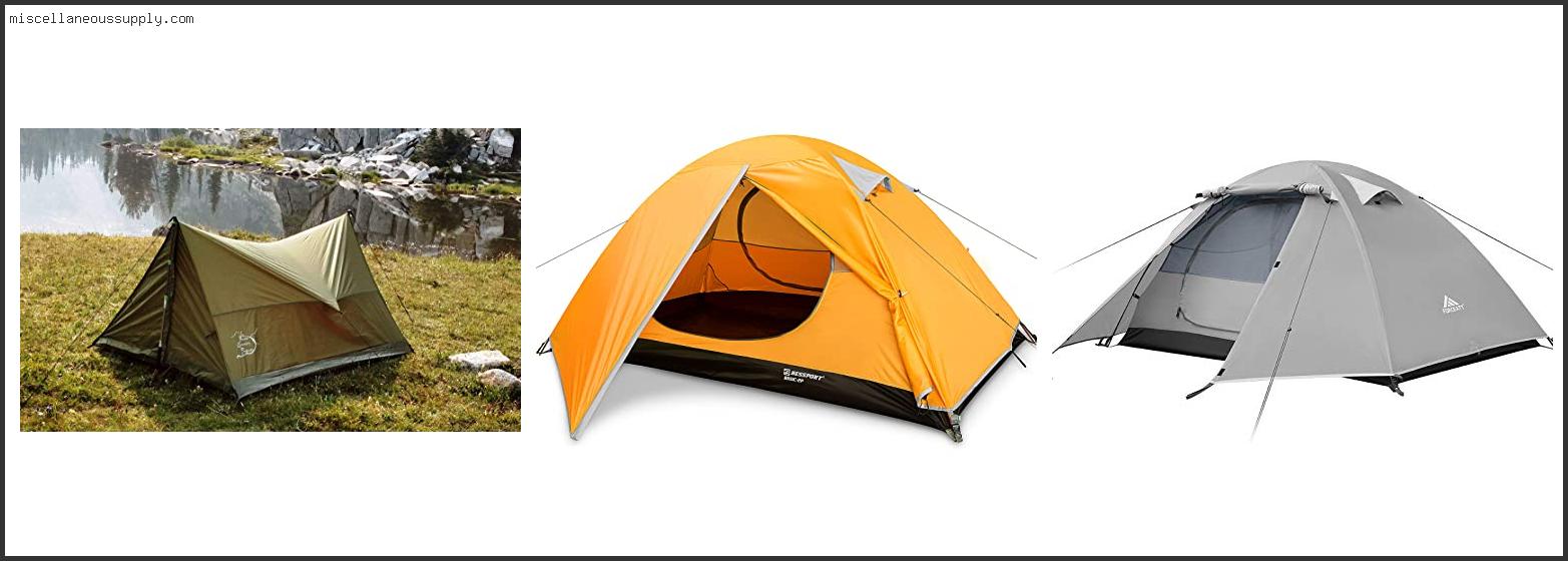 Best Compact Tents For Backpacking
