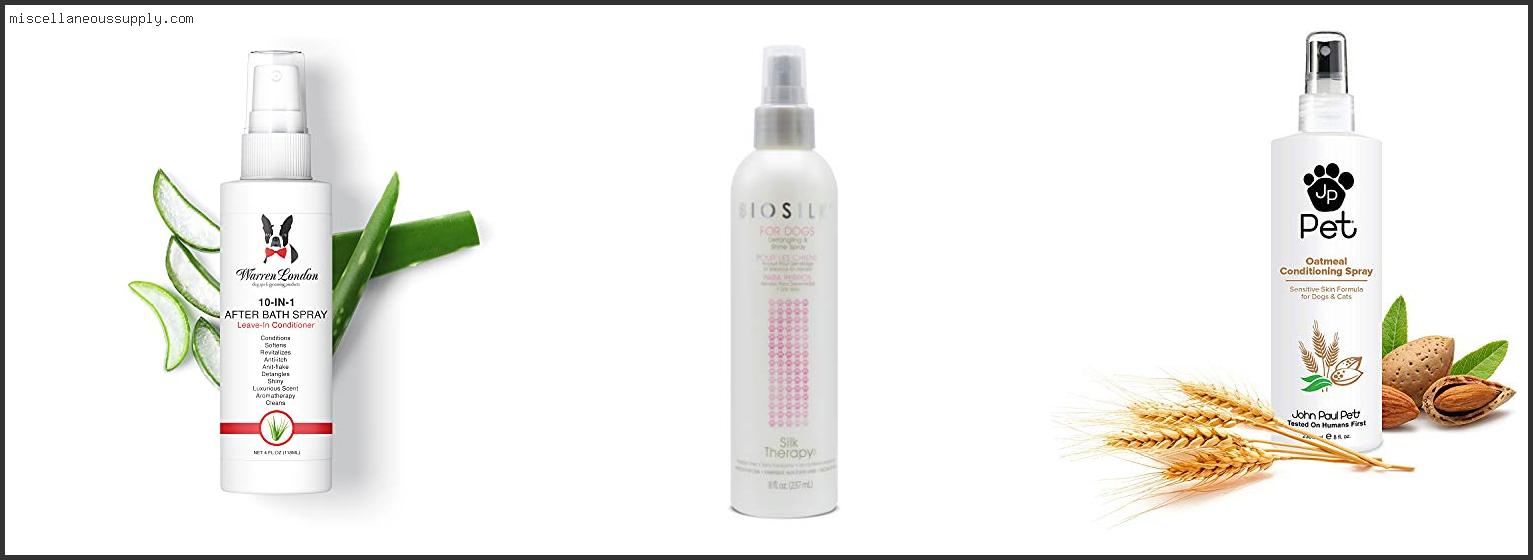 Best Conditioning Spray For Poodles