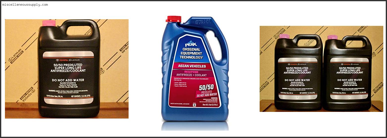 Best Coolant For Toyota