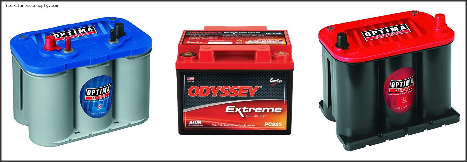 Best Cranking Battery For Bass Boat