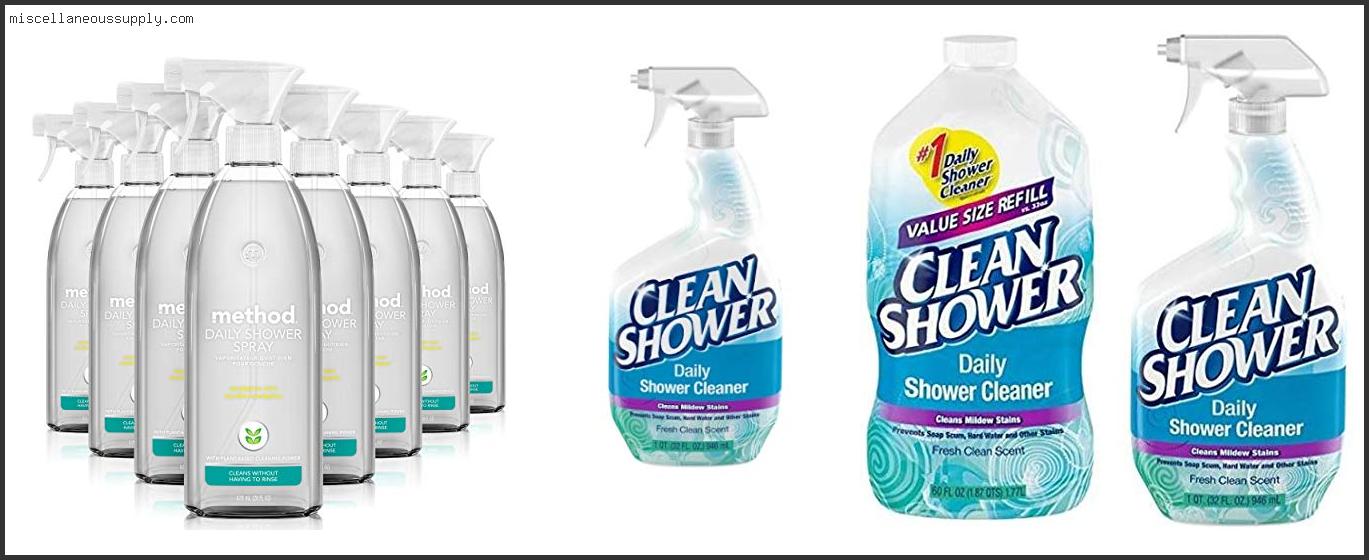 Best Daily Shower Cleaner Spray