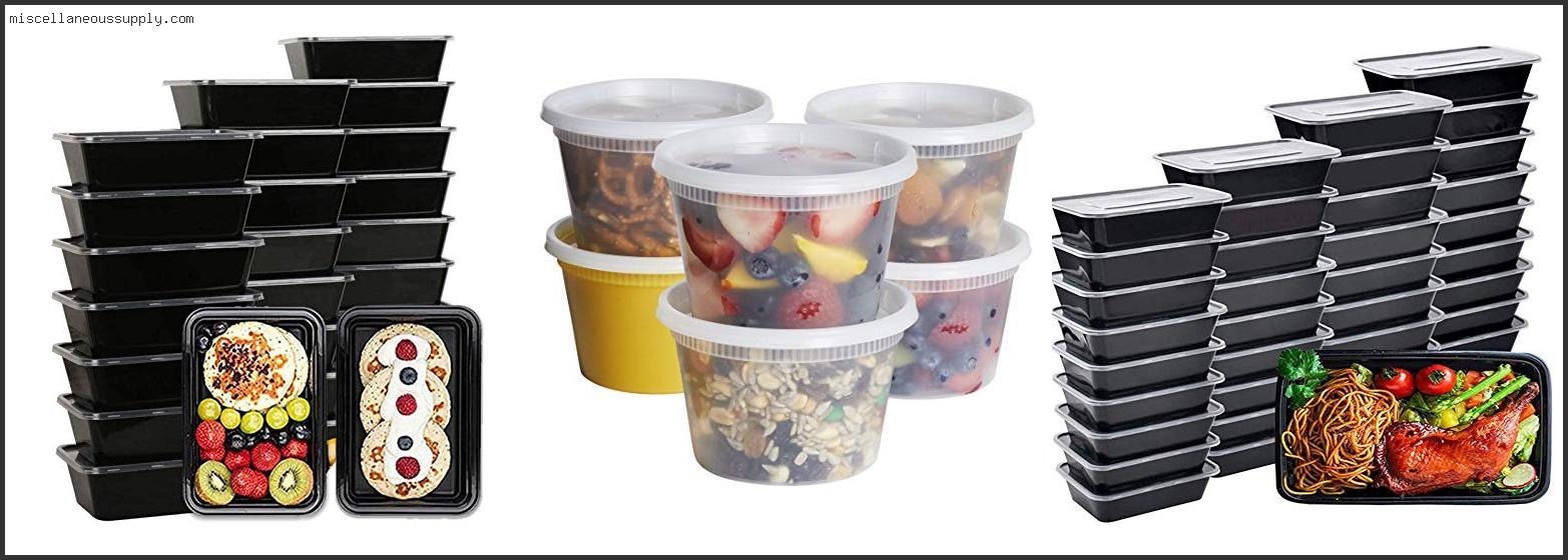 Best Disposable Containers