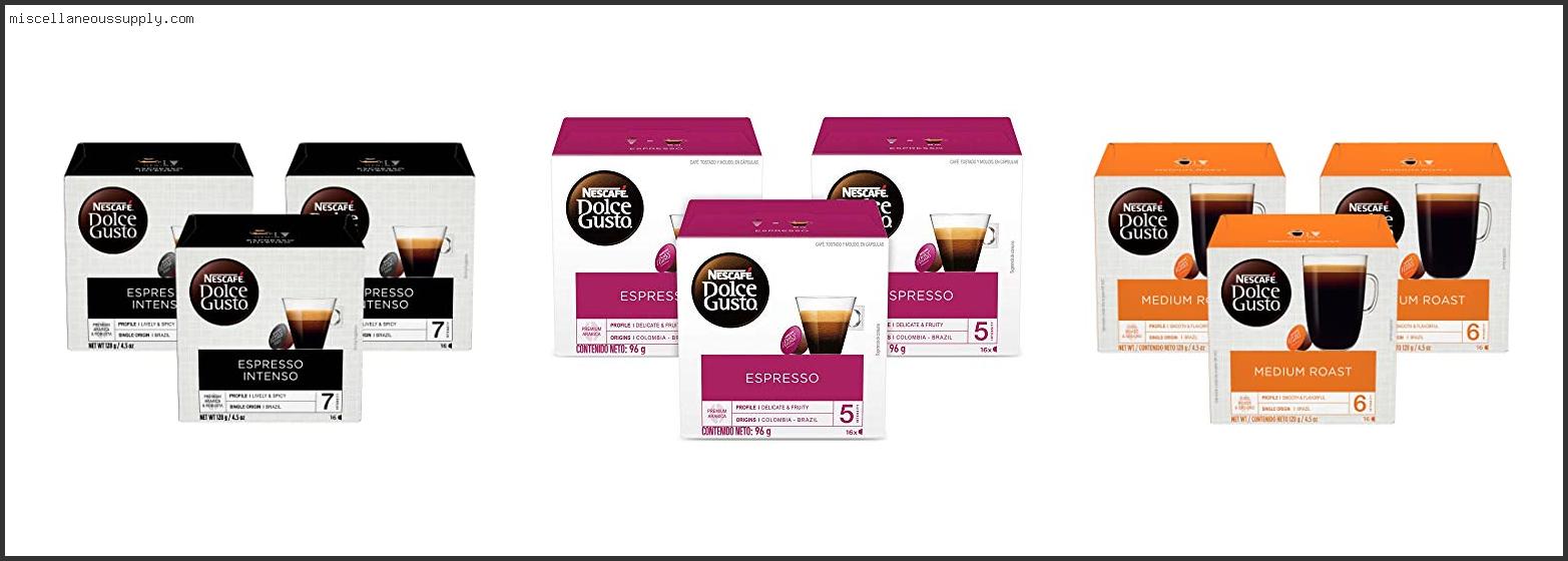 Best Dolce Gusto Capsules