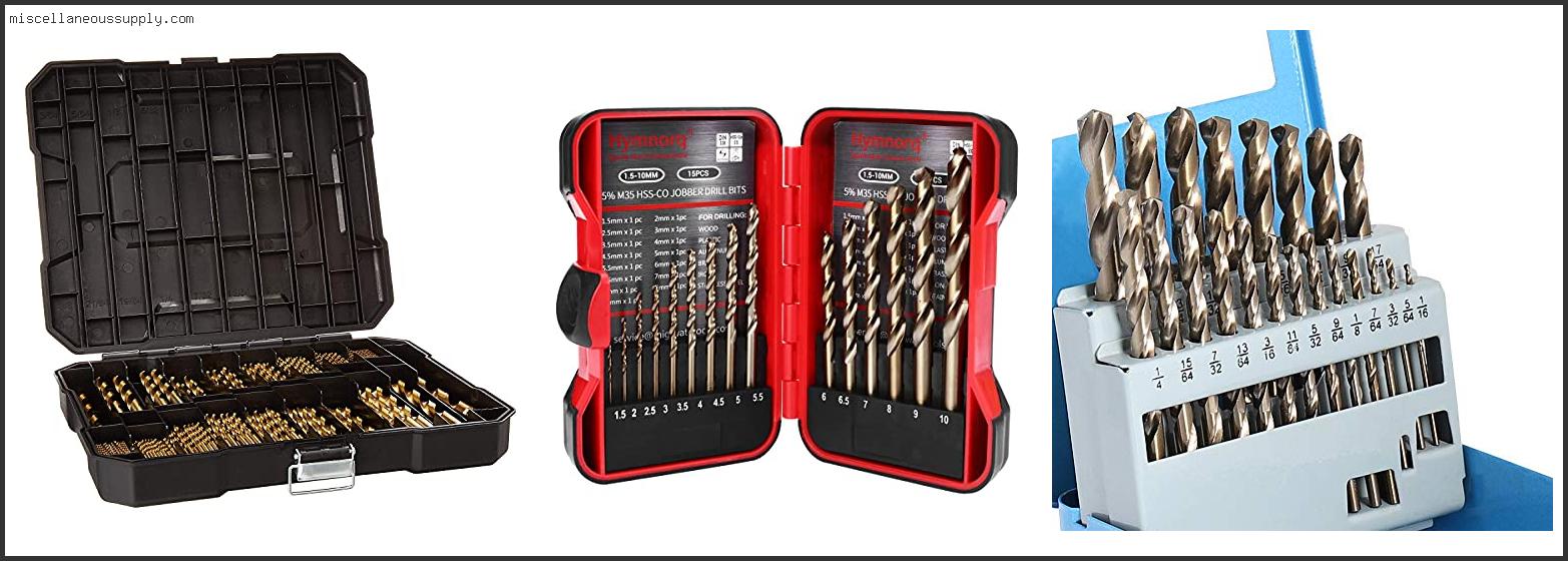 Best Drill Bits For Drilling Steel