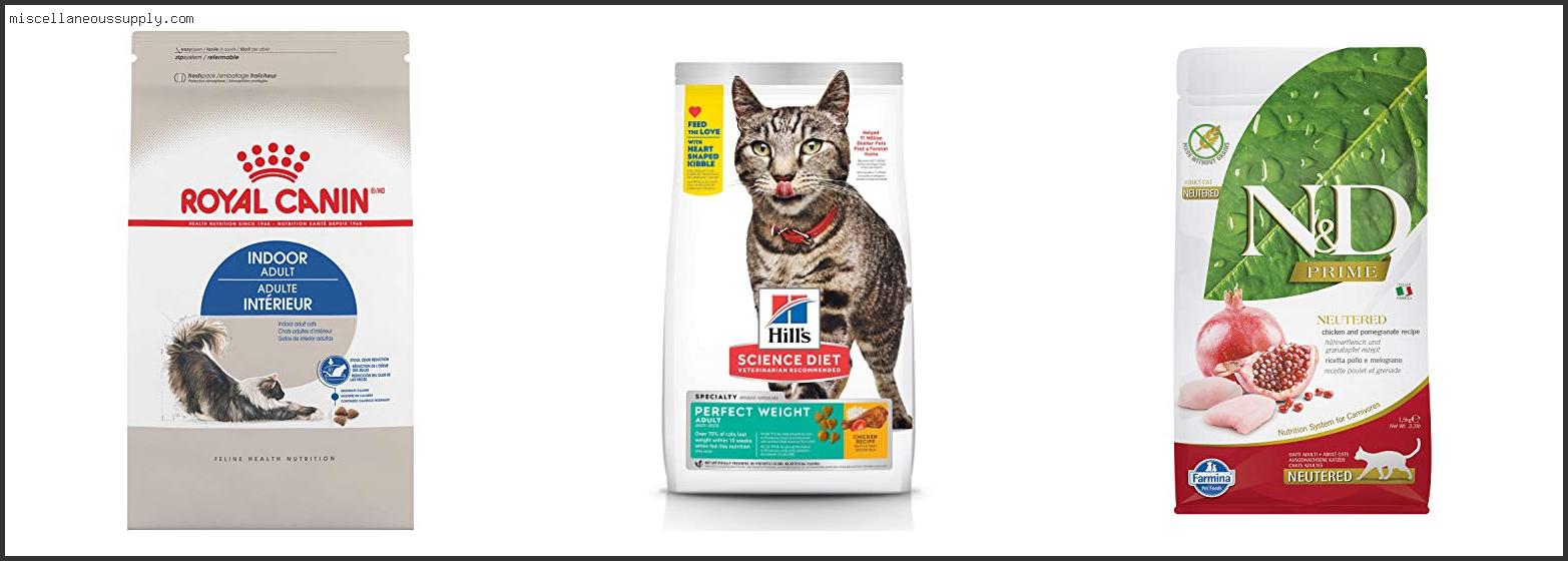 Best Dry Food For Neutered Cats