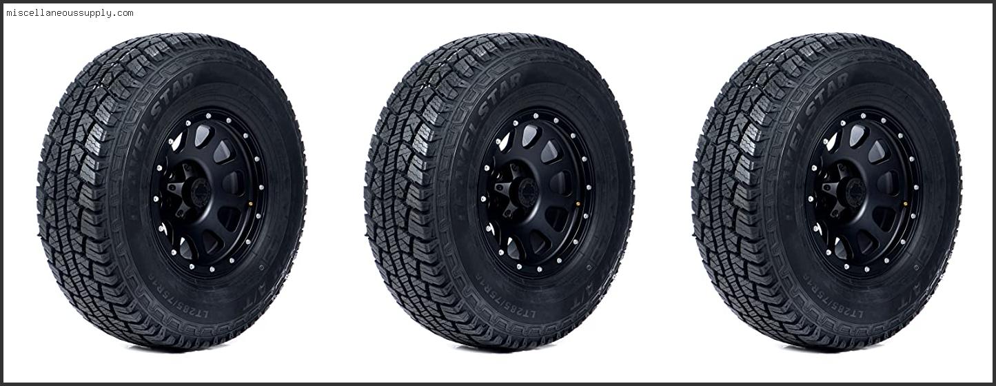 Best E Rated All Terrain Truck Tires