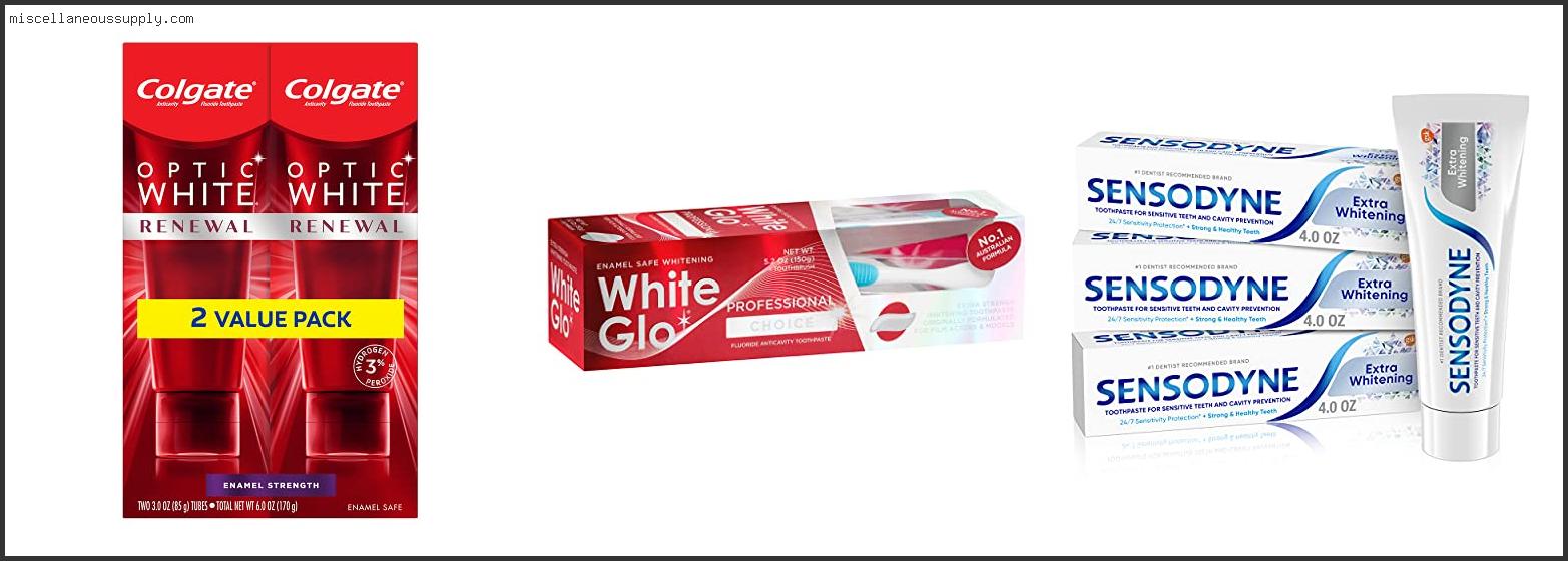 Best Effective Whitening Toothpaste